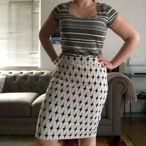 Renee C. Print Skirt